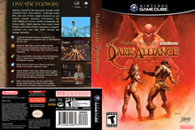 Load image into Gallery viewer, Baldur&#39;s Gate Dark Alliance GameCube Case Reproduction - KeeranSales
