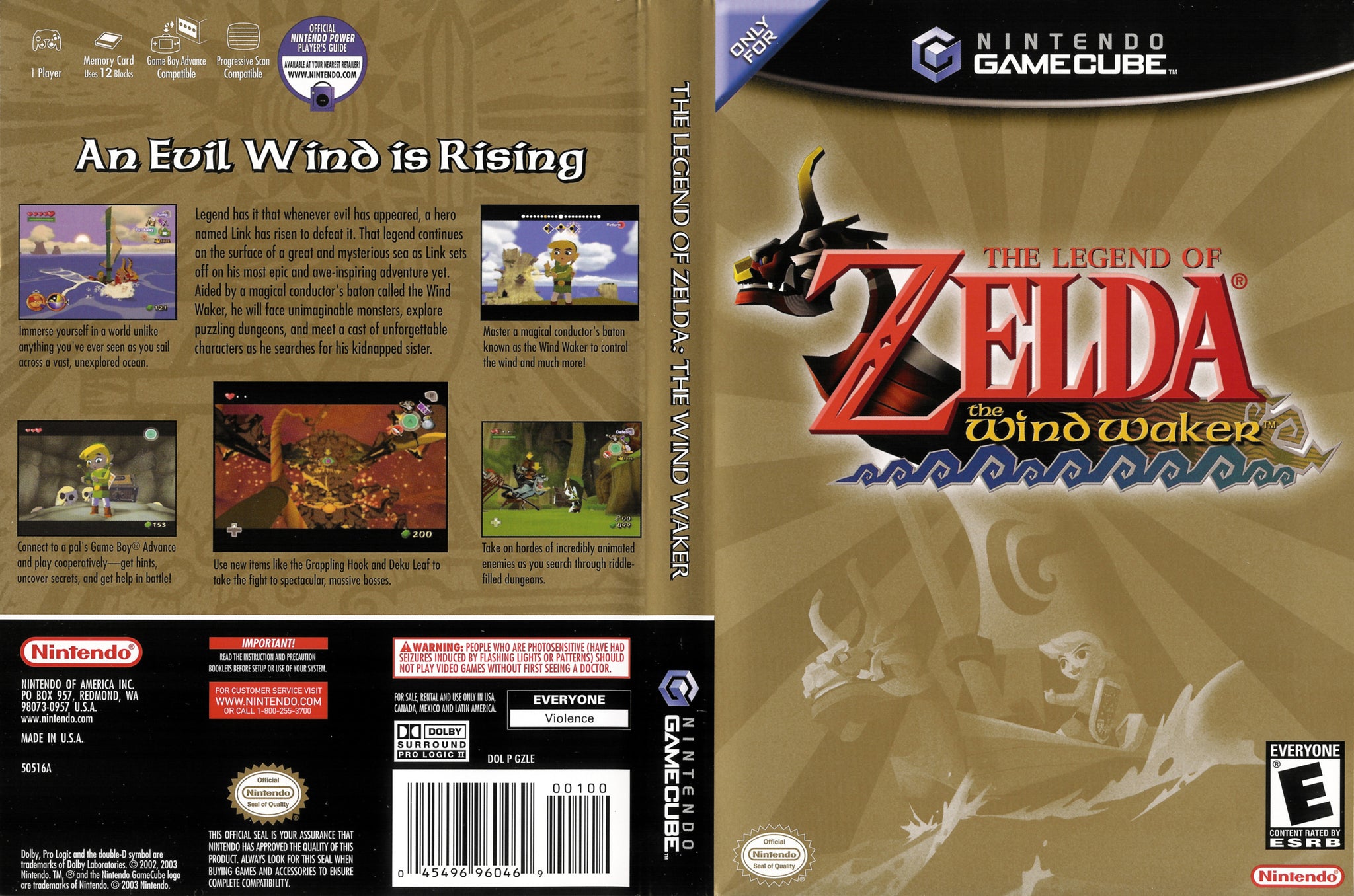 PO.B.R.E - Traduções - Game Cube The Legend of Zelda - The Wind Waker  (versão americana) (Trans-Center)